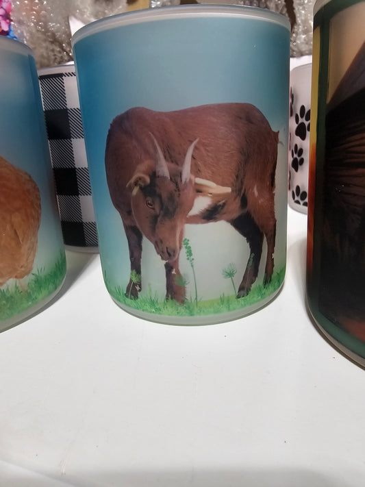 Adorable Goat Soy Candle