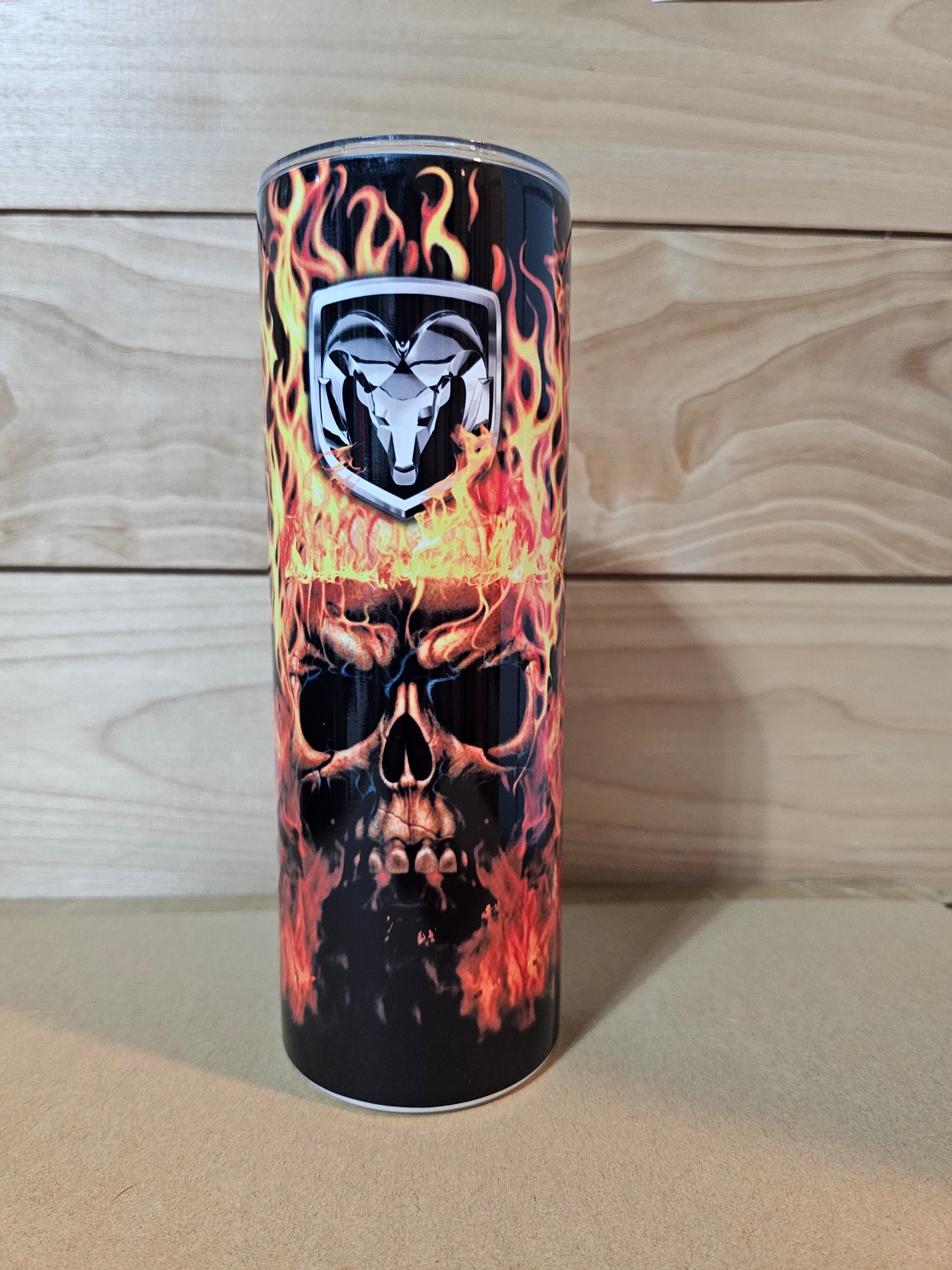 Dodge Ram Flames 20oz