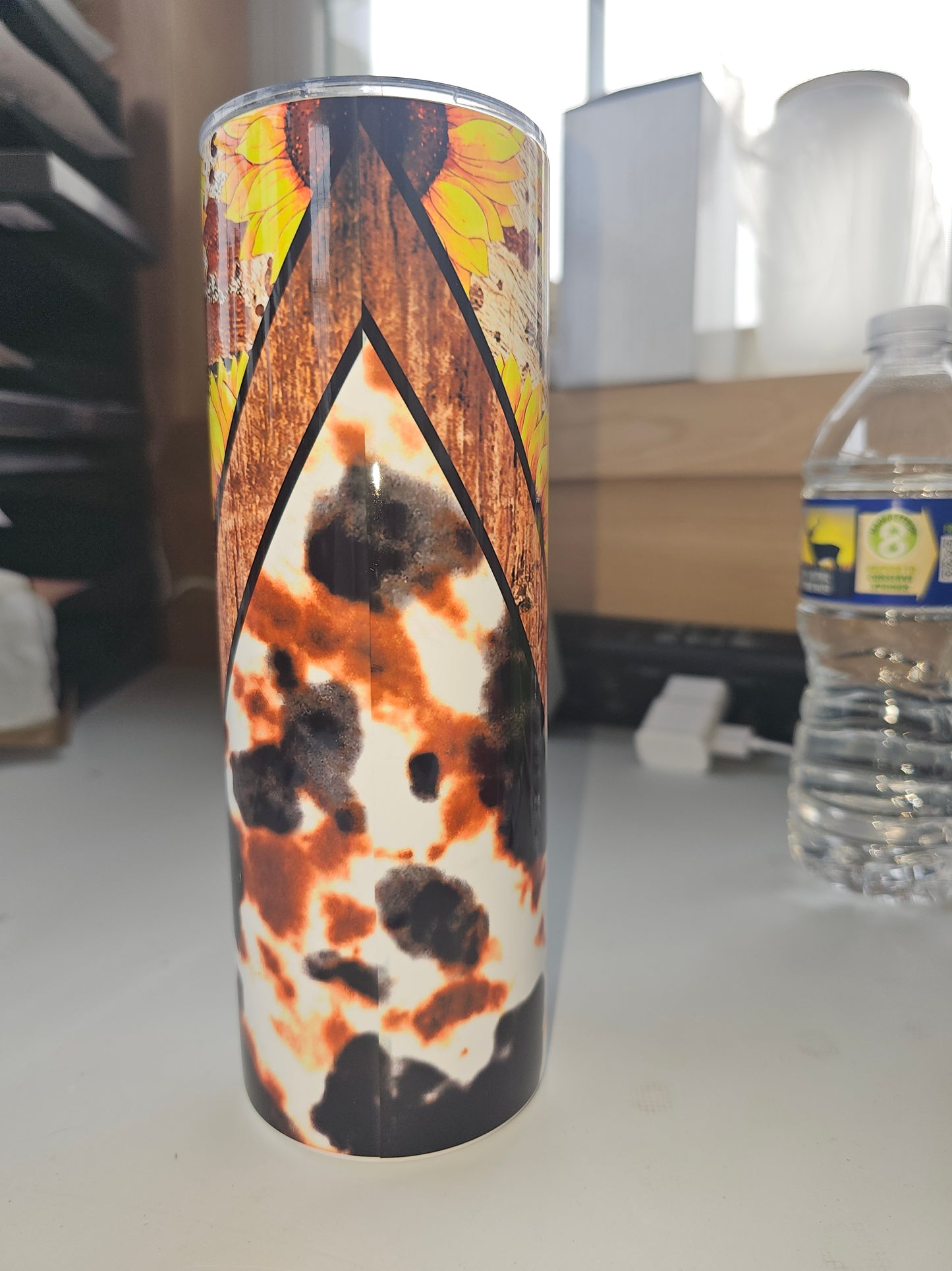 Sunflower Cowhide 20oz