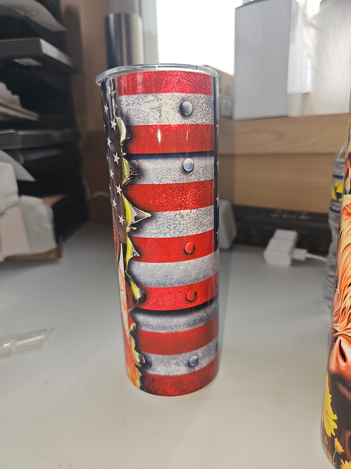 Fire Fighter Flag 20oz