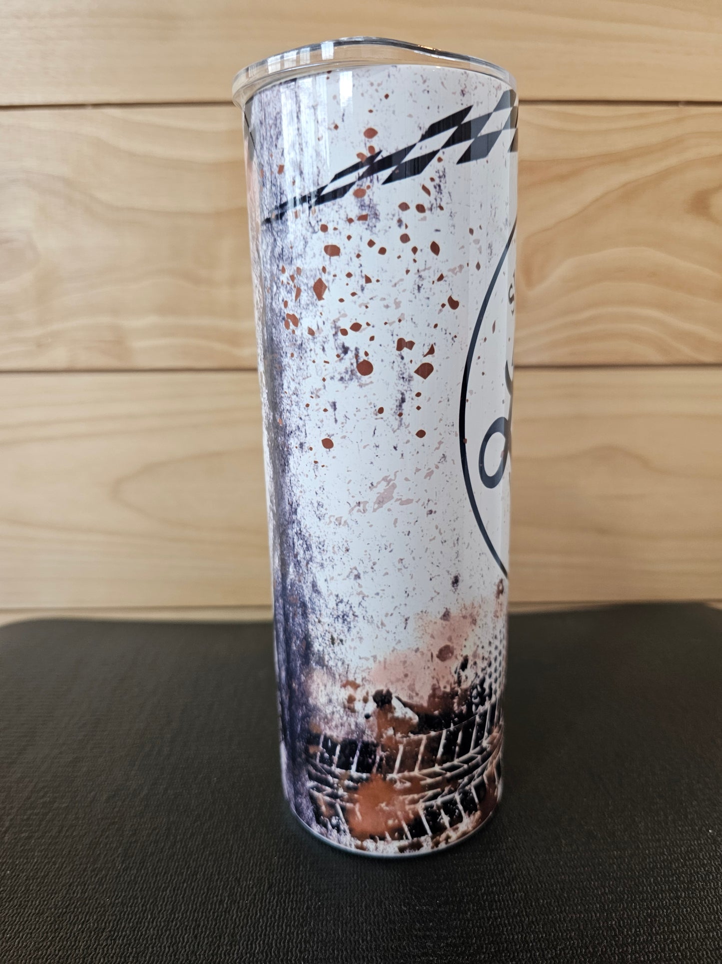 Support your local dirt track 20oz tumbler
