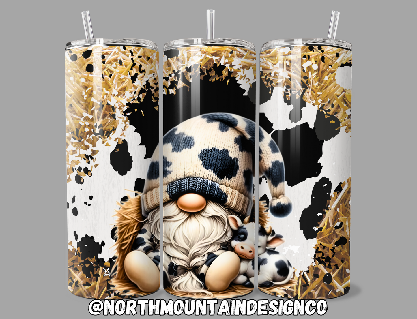 Cow Gnome 20oz Tumbler