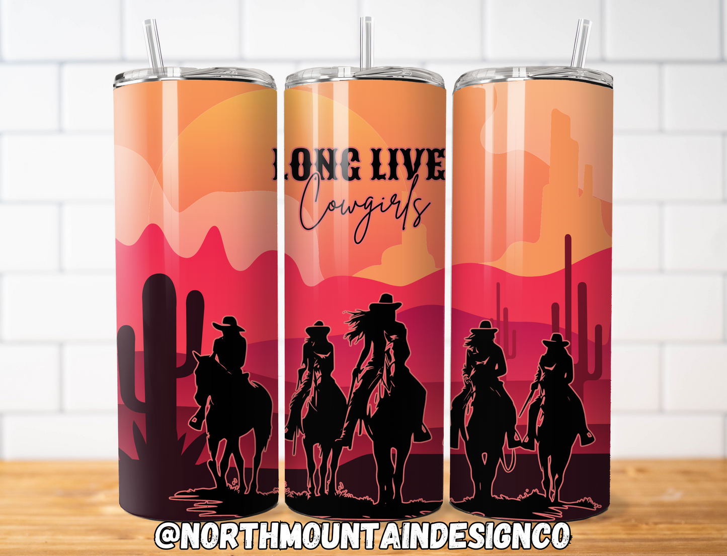 Long Live Cowgirls 20oz Tumbler