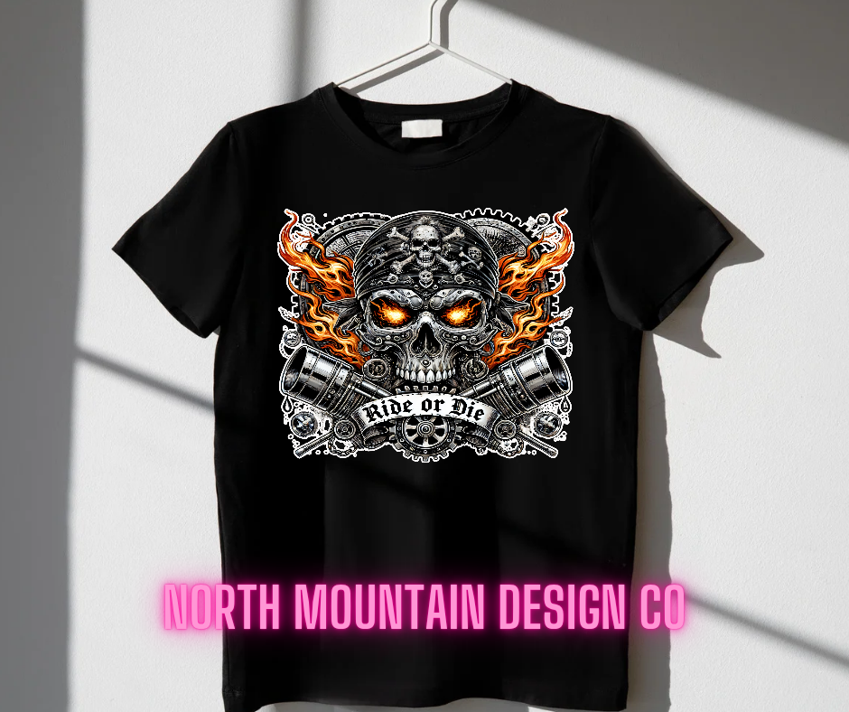 Motorcycle Ride Or Die Shirt