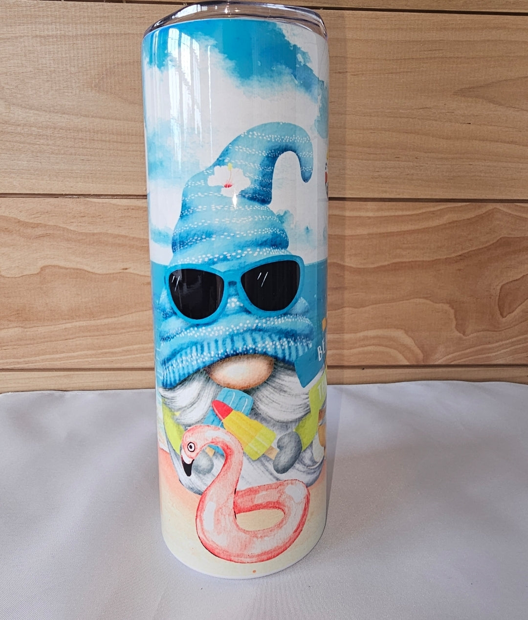 Beachy Gnome 20oz Tumbler