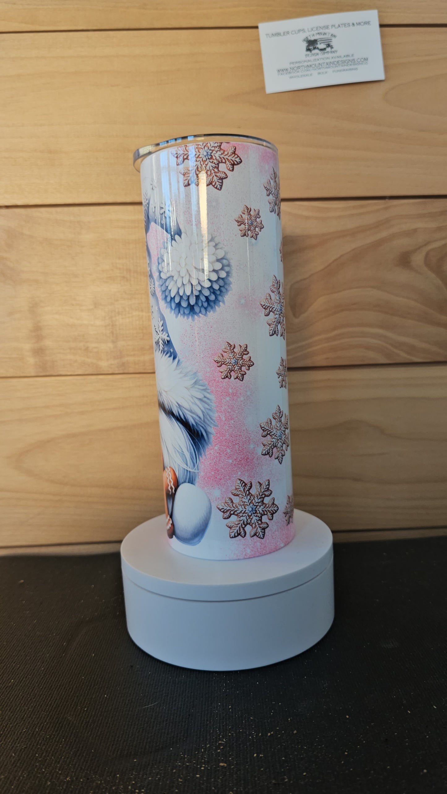 Gnome Gingerbread Cookie 20oz Tumbler