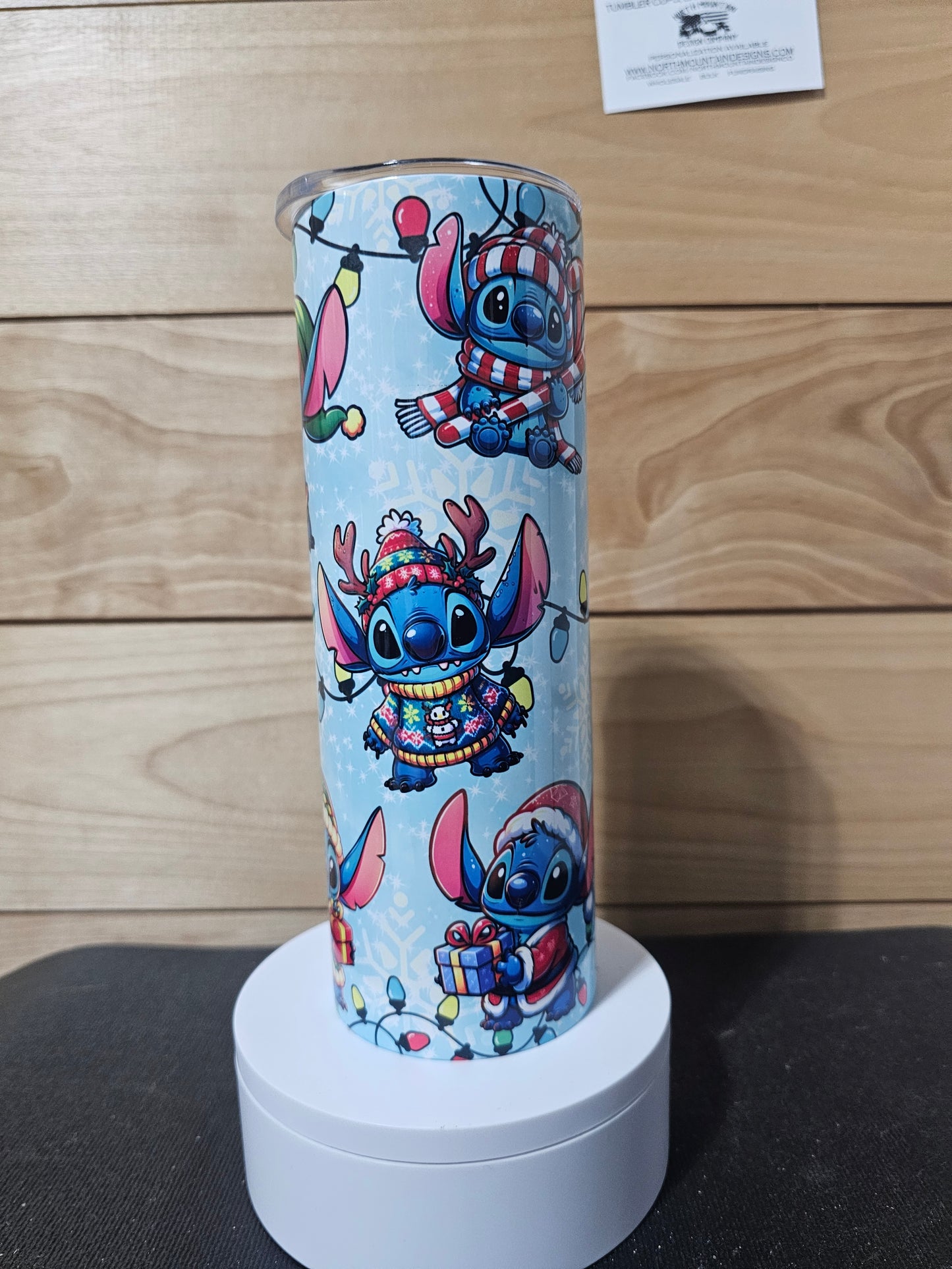 Little Blue Guy Christmas 20oz Tumbler