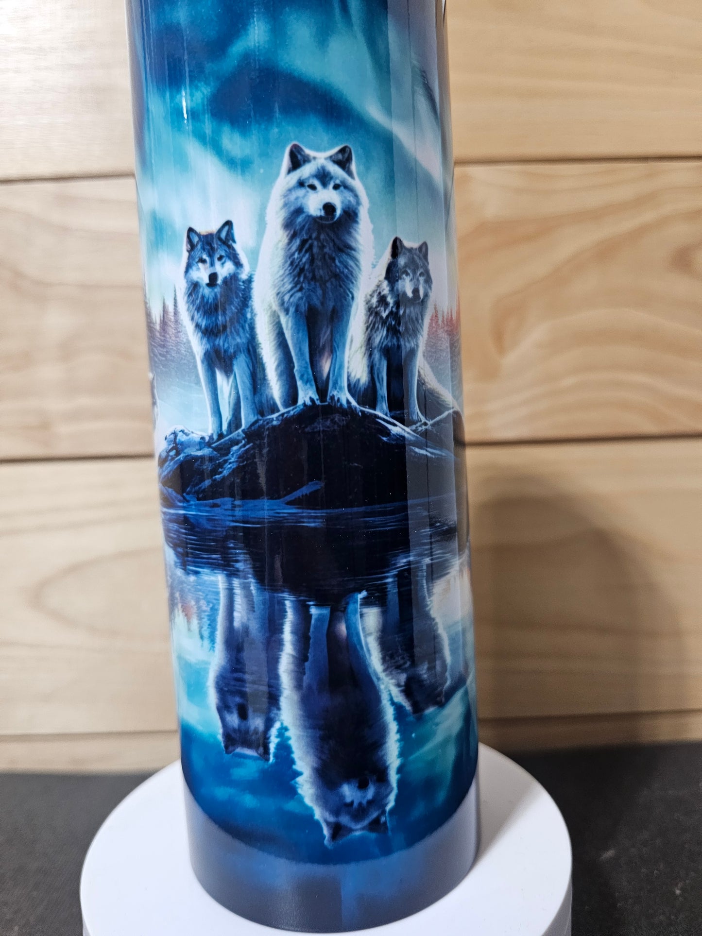 Wolves Northern Lights 20oz Tumbler