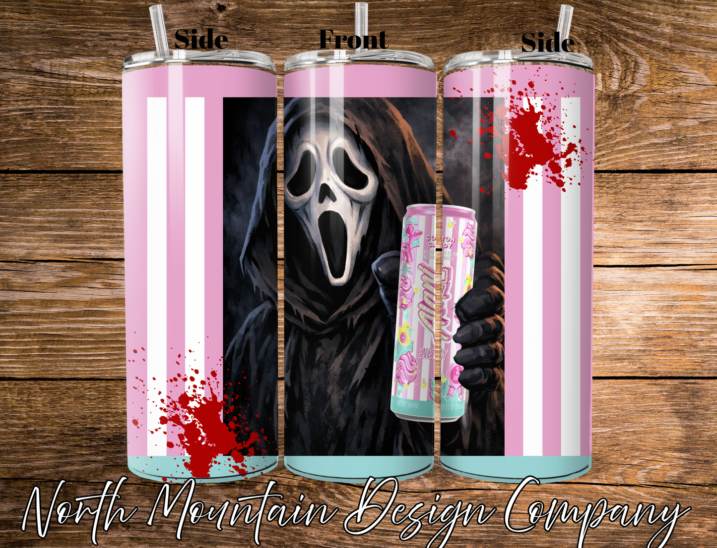 Ghosty Energy Drink 20oz Tumbler