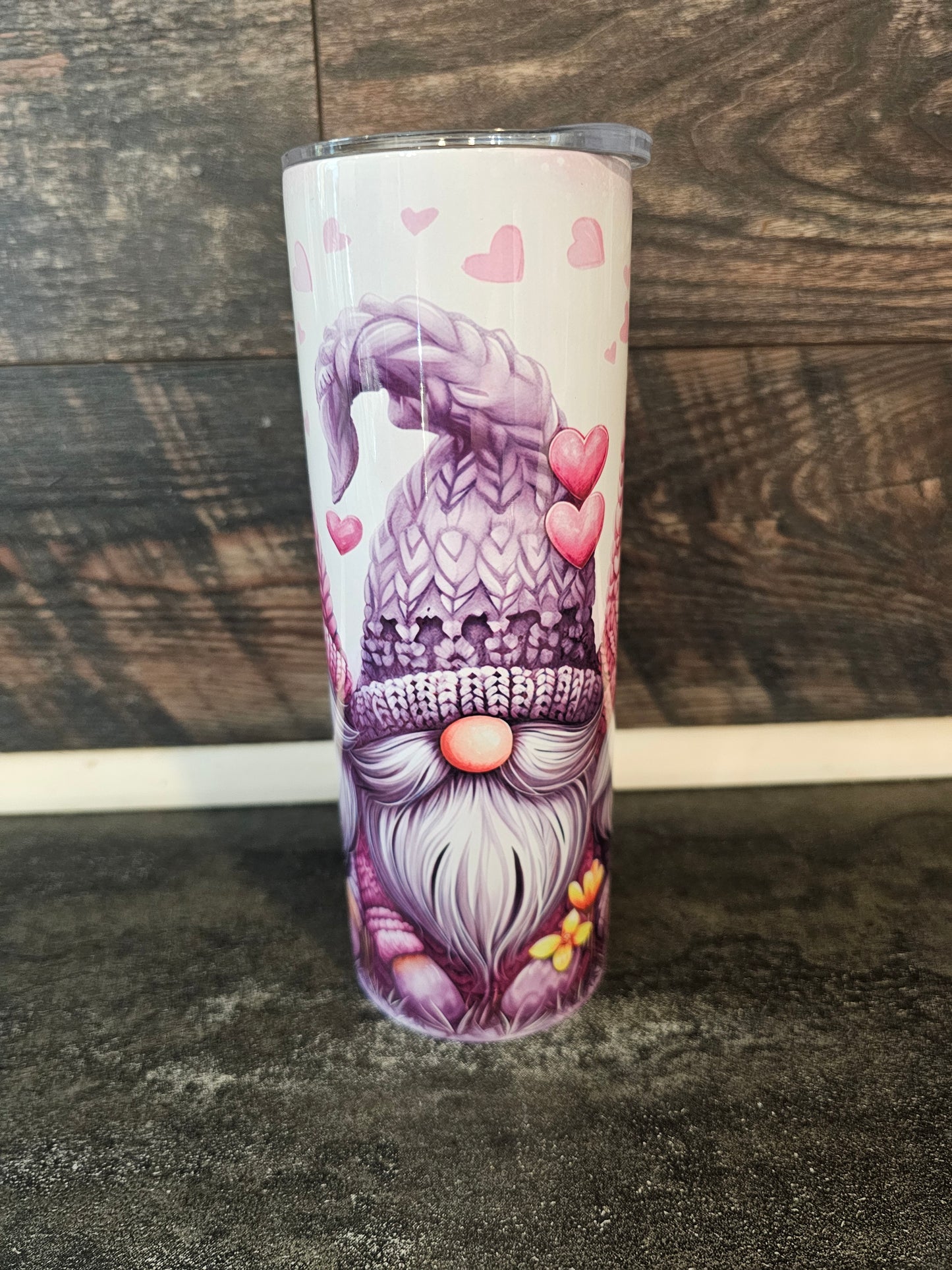 Purple/Pink Gnomes 20oz Tumbler