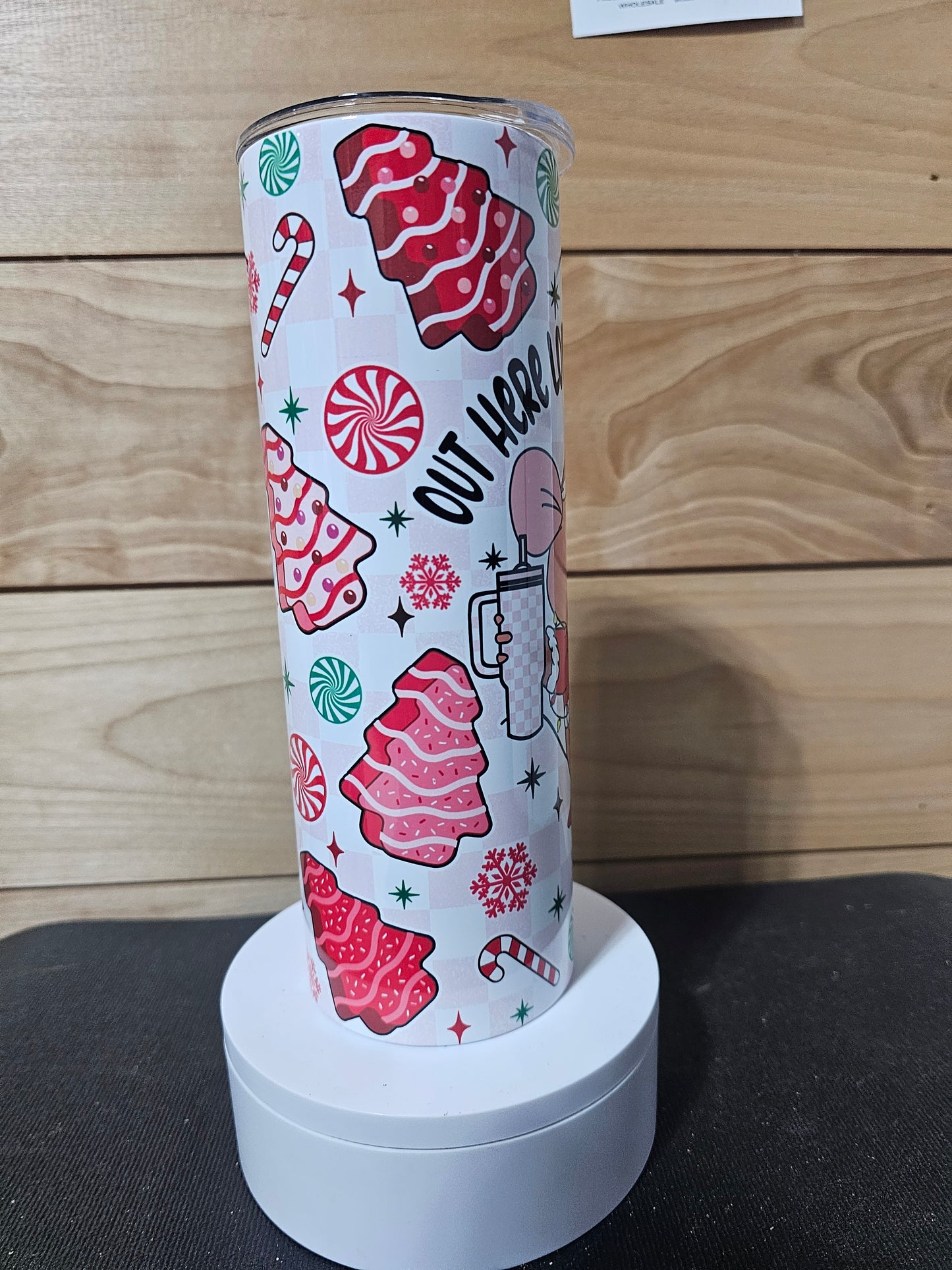 Lookin Like A Snack Little Debbie Xmas 20oz Tumbler