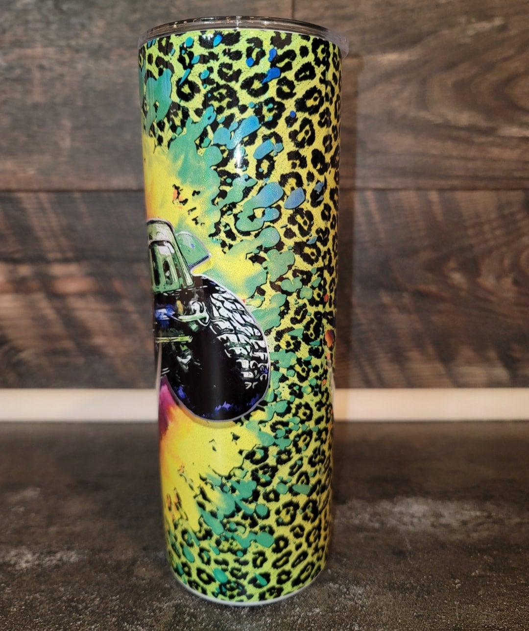 Jeep Green Tie Dye 20oz