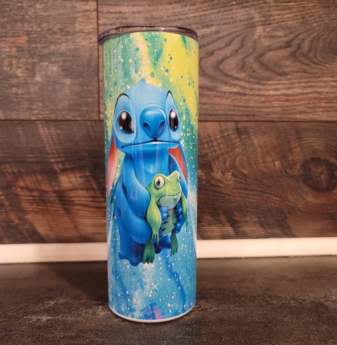 Little Blue Guy Sad Face 20oz