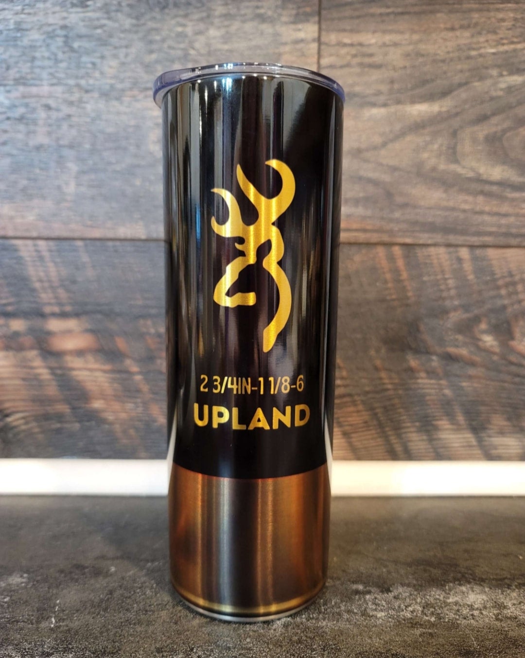 Upland Shotgun Shell on Stainless 20oz