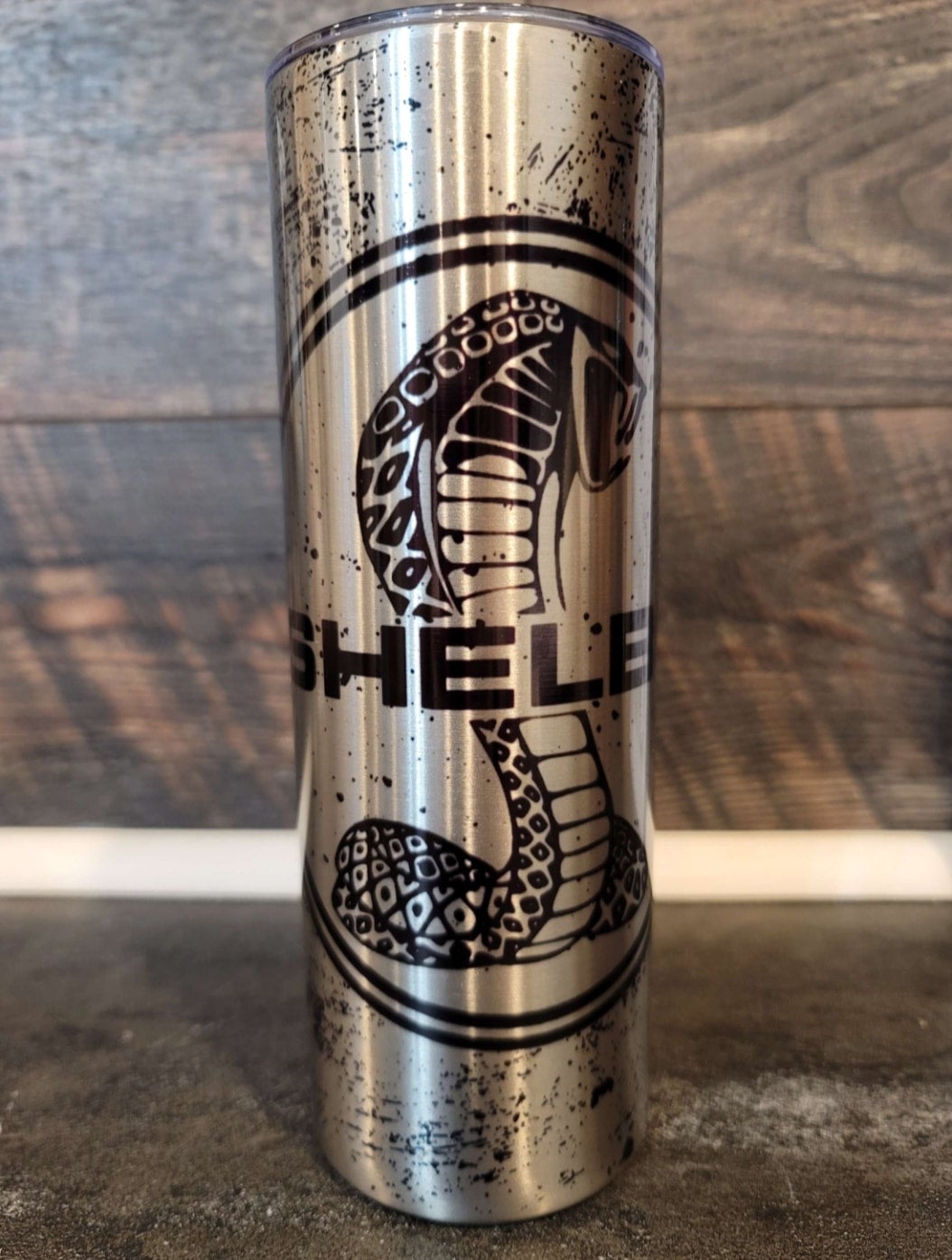 Shelby Grunge on Silver 20oz