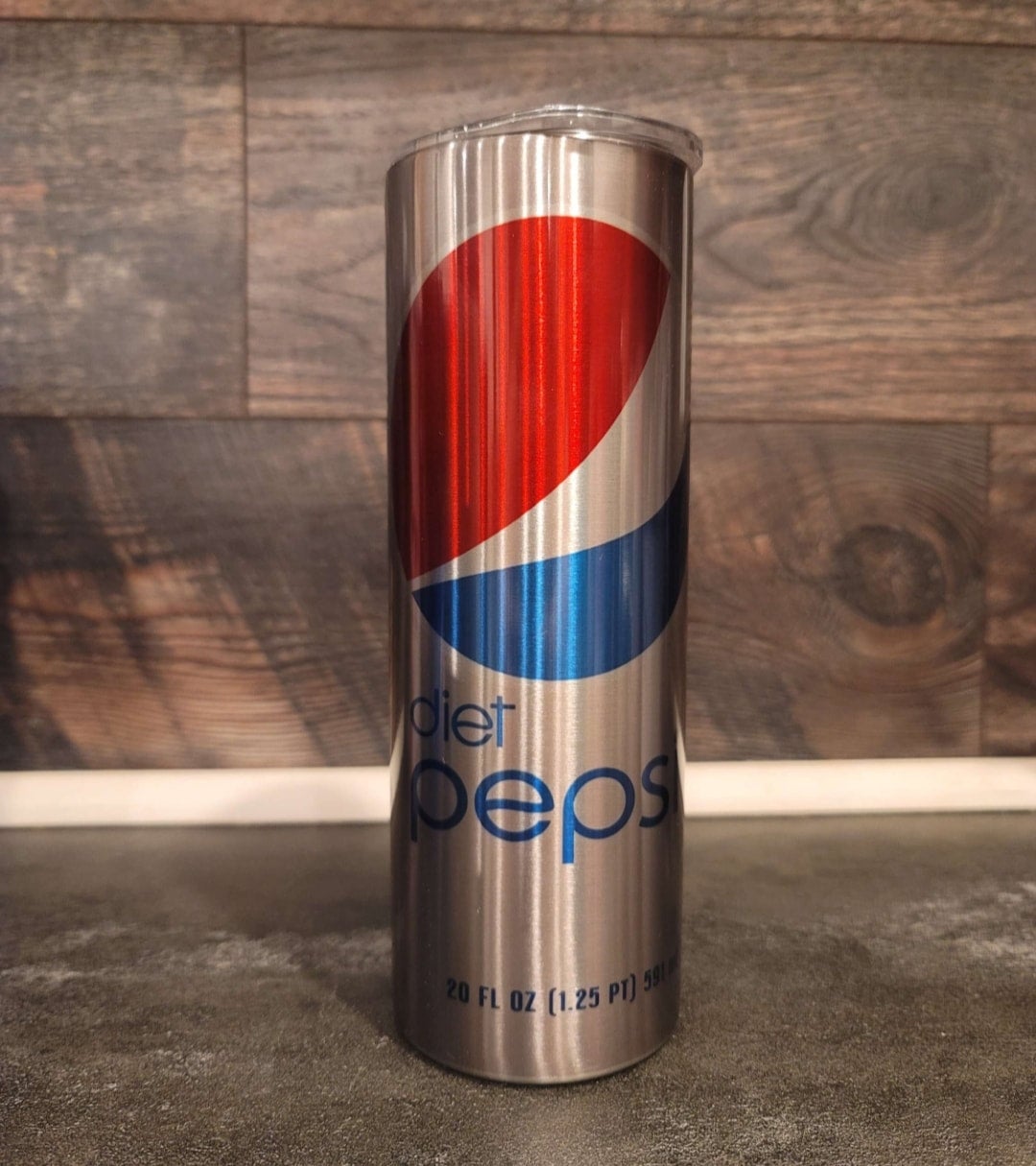 Diet Pepsi on Silver