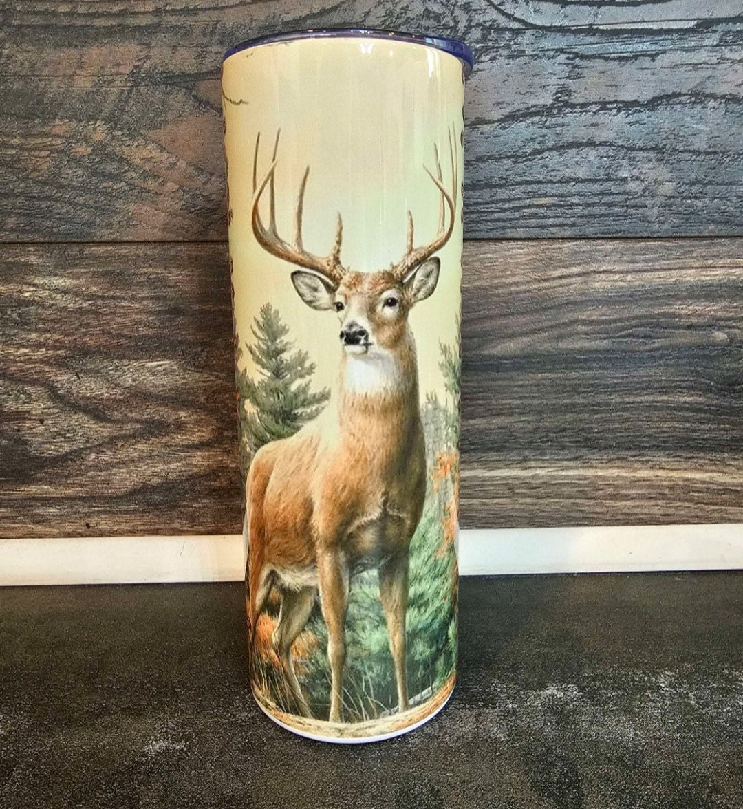 Whitetail Painting 20oz