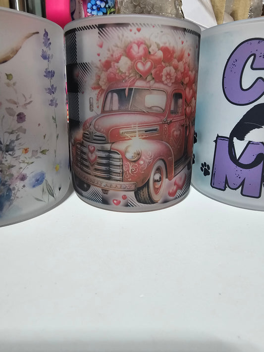 Little Red Truck Love Edition Soy Candle