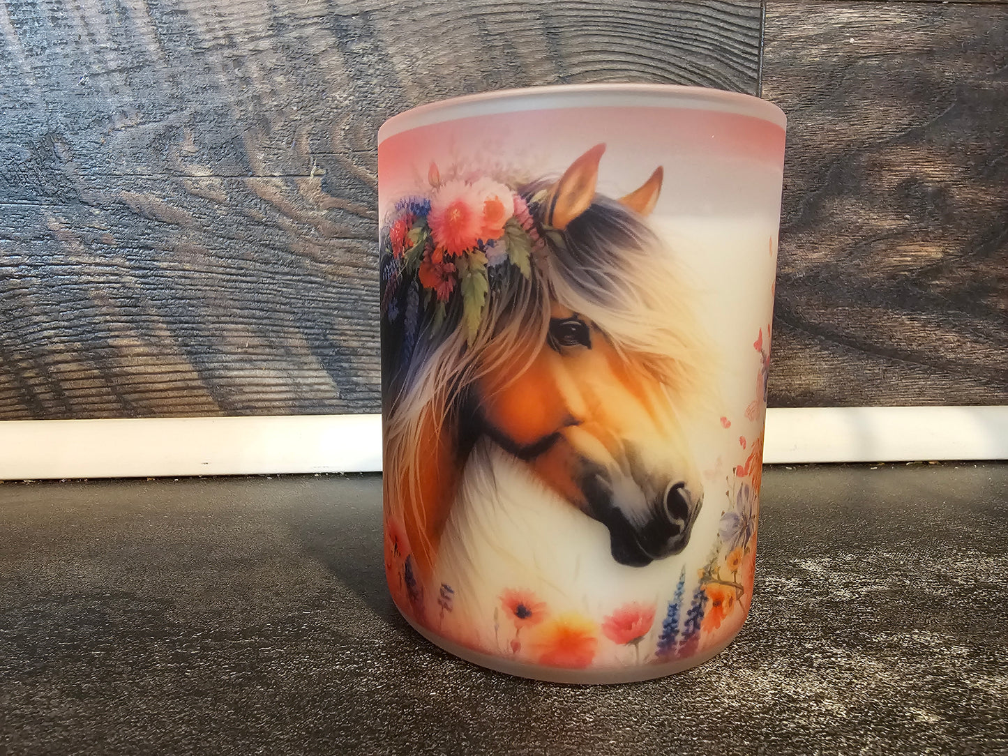 Gorgeous Horse Jar