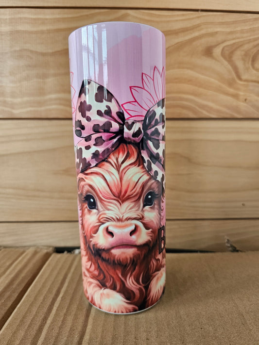 Highland cow bit of a mess 20oz