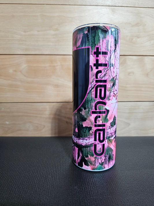 Pink Camo C Brand 20oz