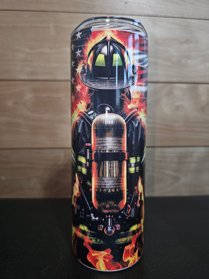 Firefighter Patriotic 20oz Tumbler