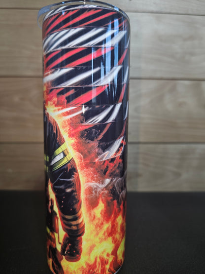 Firefighter Patriotic 20oz Tumbler