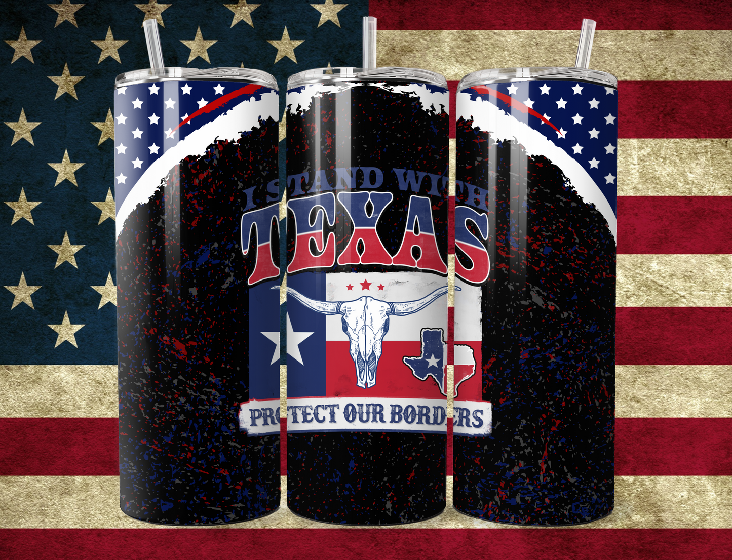 I Stand With Texas 20oz
