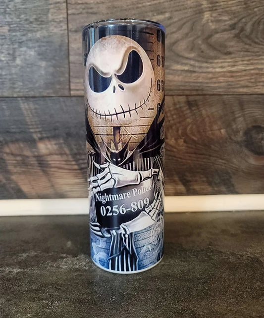 Jack & Sally Mugshot 20oz