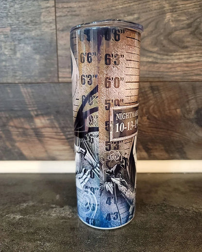 Jack & Sally Mugshot 20oz