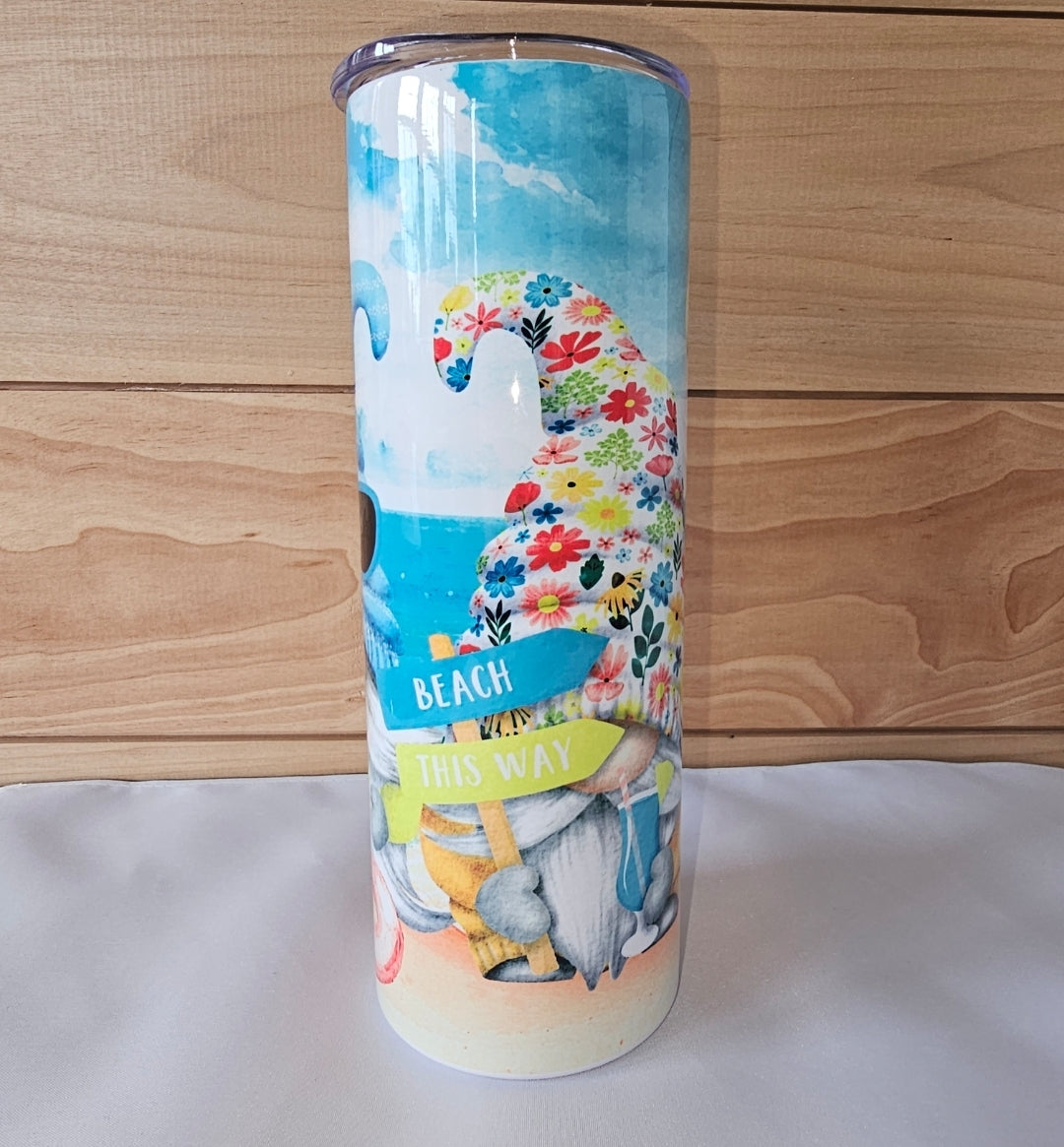 Beachy Gnome 20oz Tumbler
