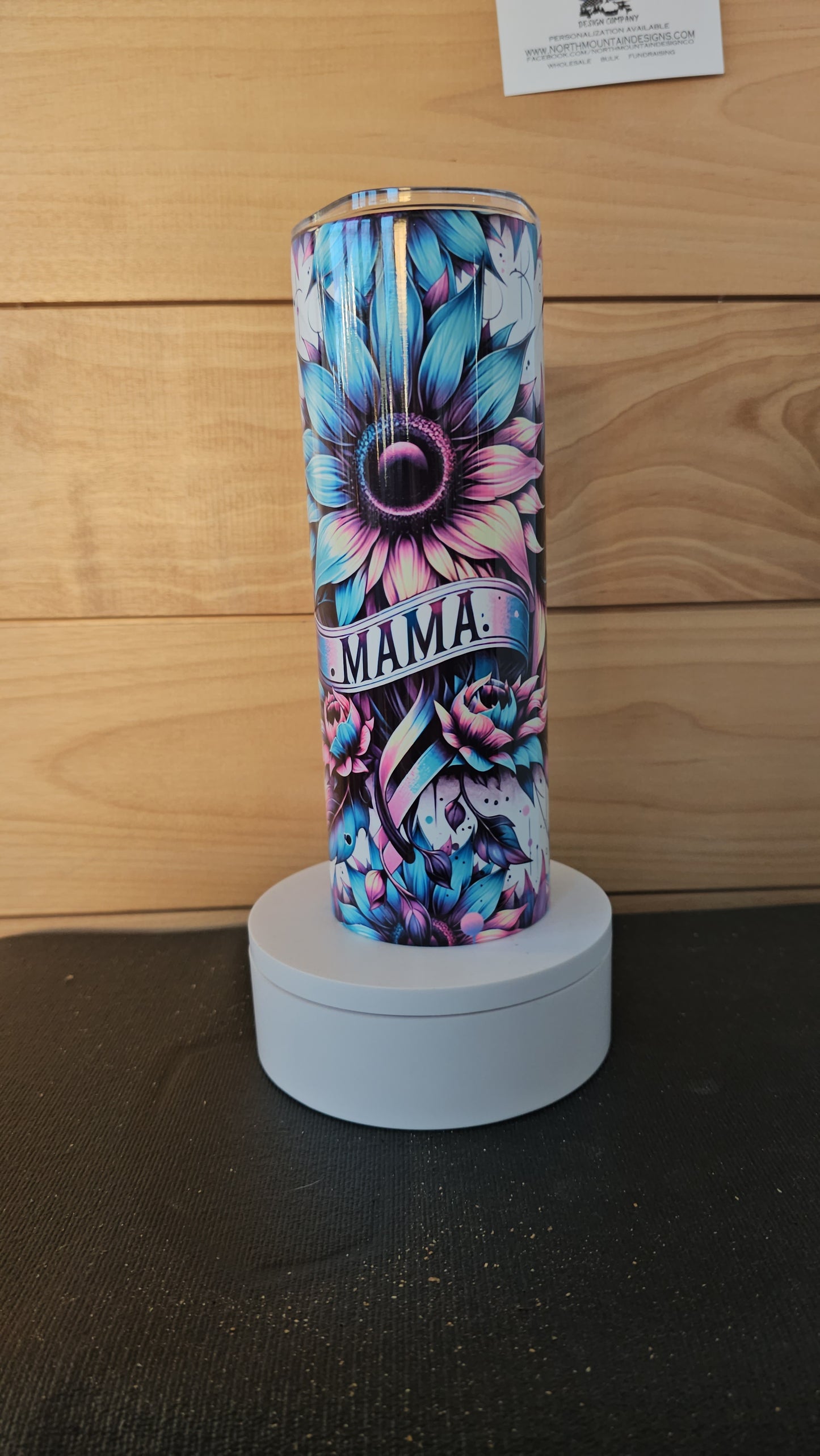 Mama Bright Sunflowers 20oz Tumbler