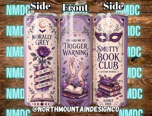 Smutty Book Club 20oz Tumbler