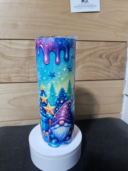 Gnome Holiday Bright 20oz Tumbler