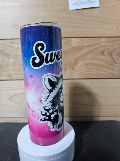 Sweet But Will Throw Hands 20oz Tumbler