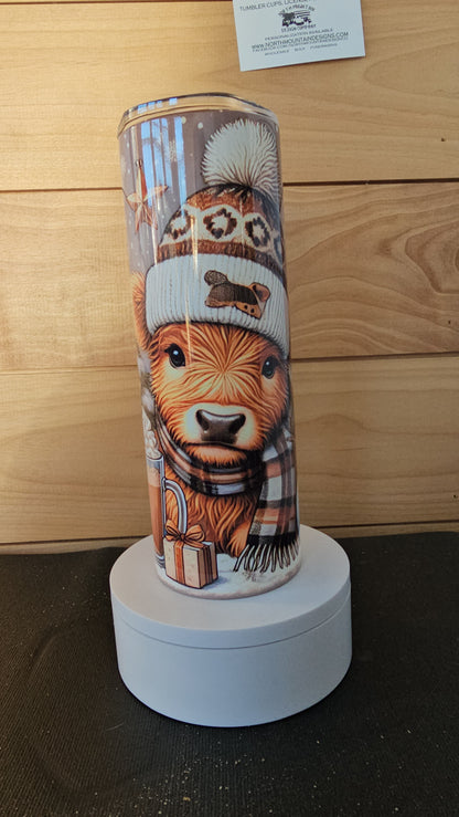 Highland Hot Cocoa Christmas 20oz Tumbler