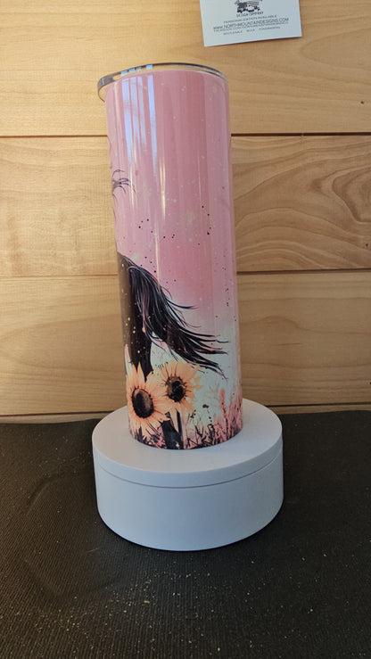 Cowgirl Wildflowers 20oz Tumbler