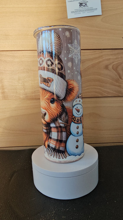 Highland Hot Cocoa Christmas 20oz Tumbler