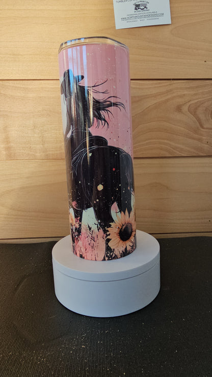 Cowgirl Wildflowers 20oz Tumbler