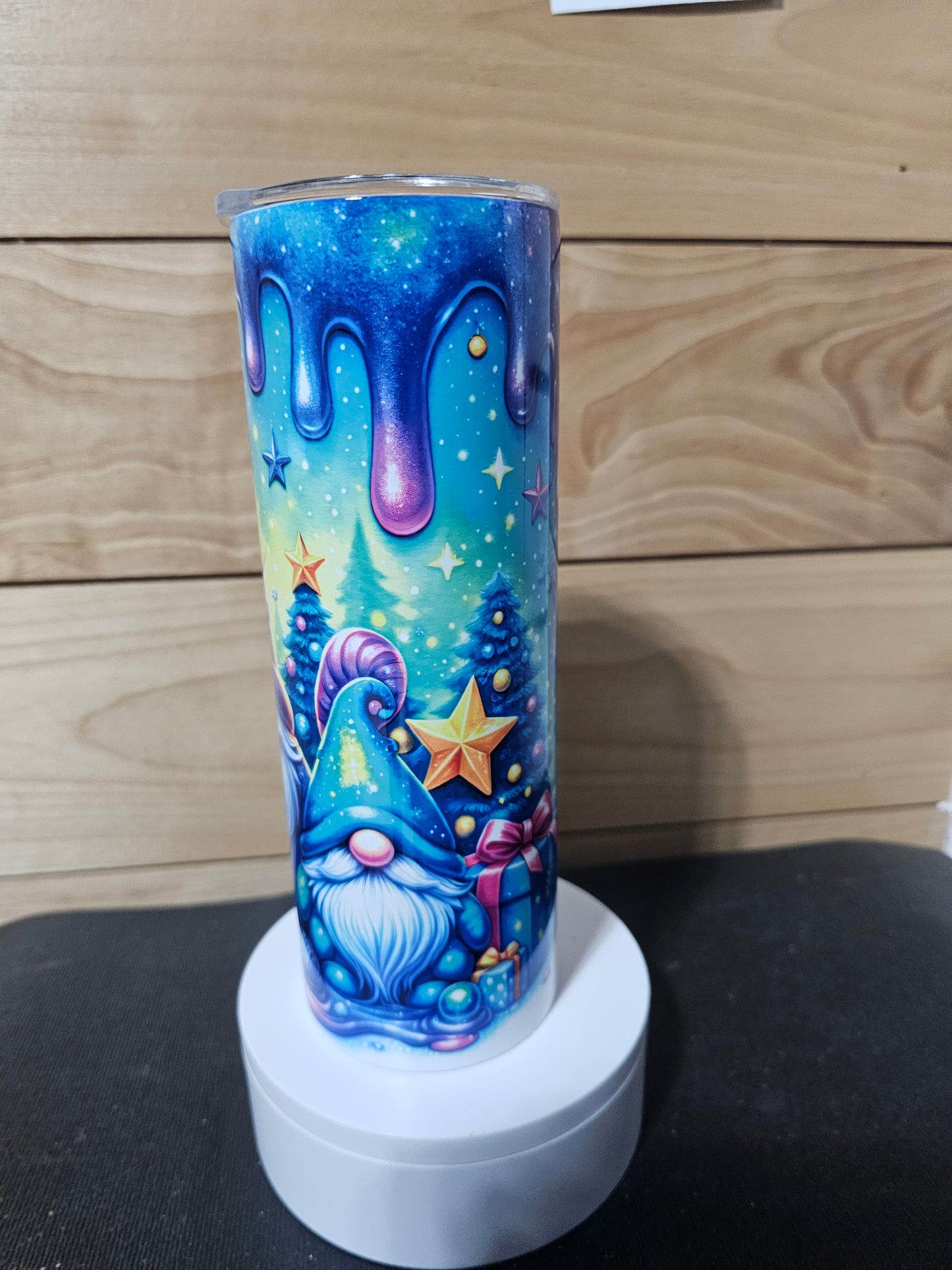 Gnome Holiday Bright 20oz Tumbler