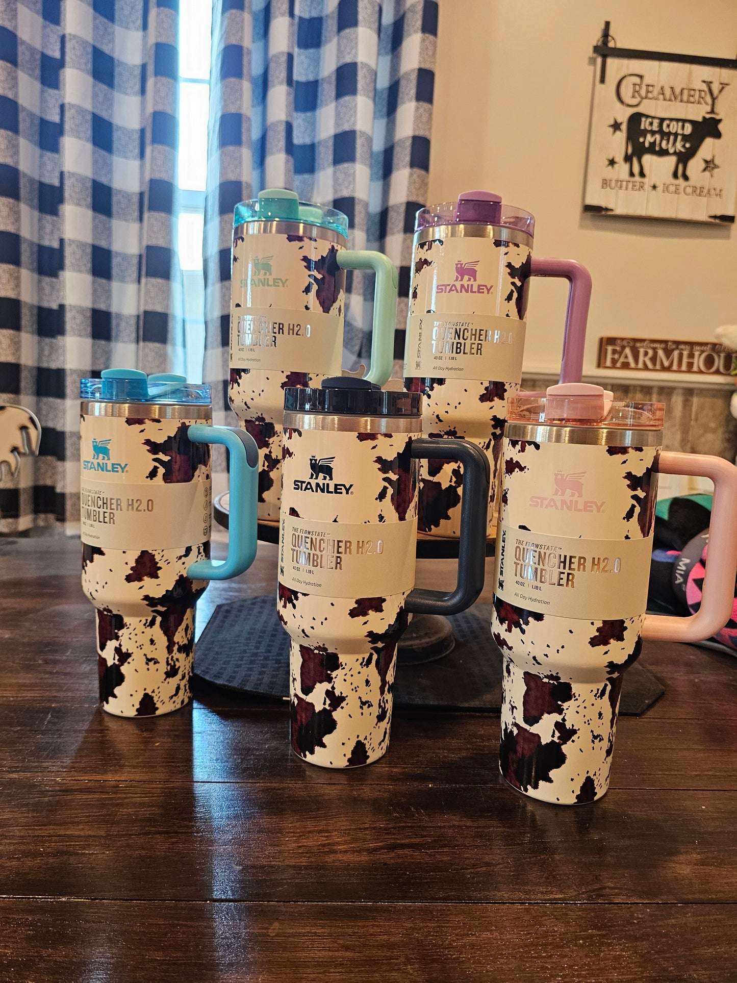 Cow Print 40oz Tumbler LIMITED