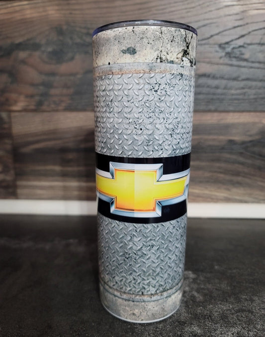 Chevy Bowtie Concrete 20oz