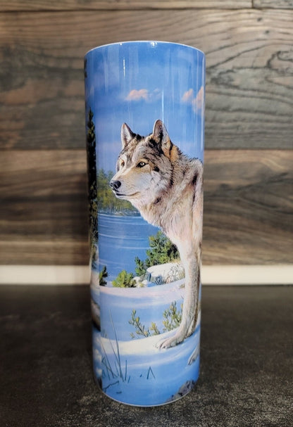 Wolves In Snow 20oz