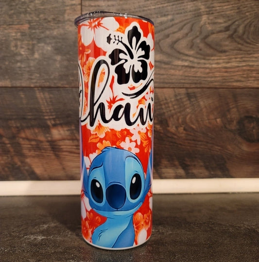Little Blue Guy Ohana Red 20oz