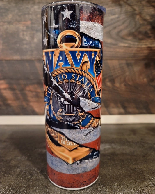 Navy 20oz Tumbler