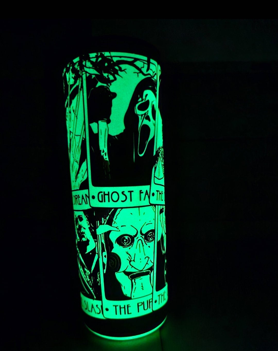 Horror Cards (shown on glow)