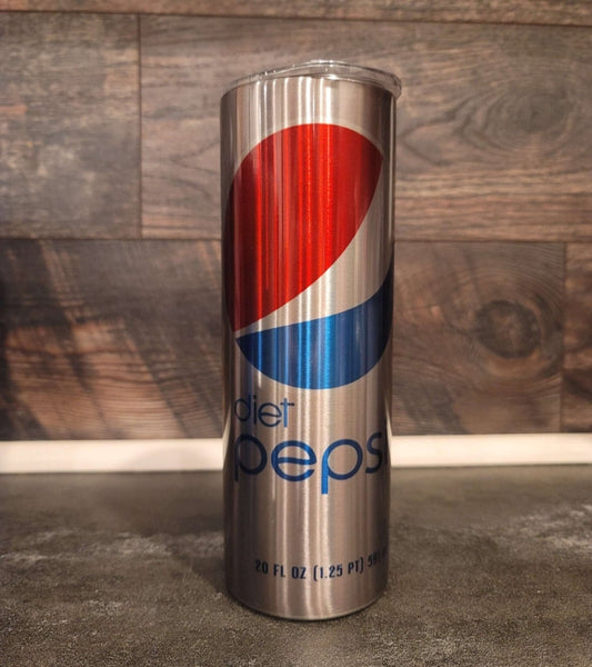 Diet Pepsi on Silver