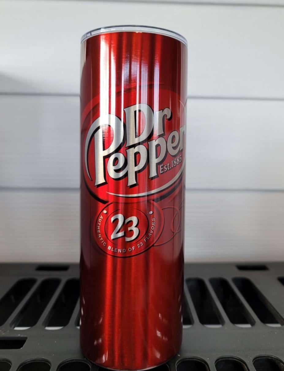 Dr. Pepper on Silver 20oz