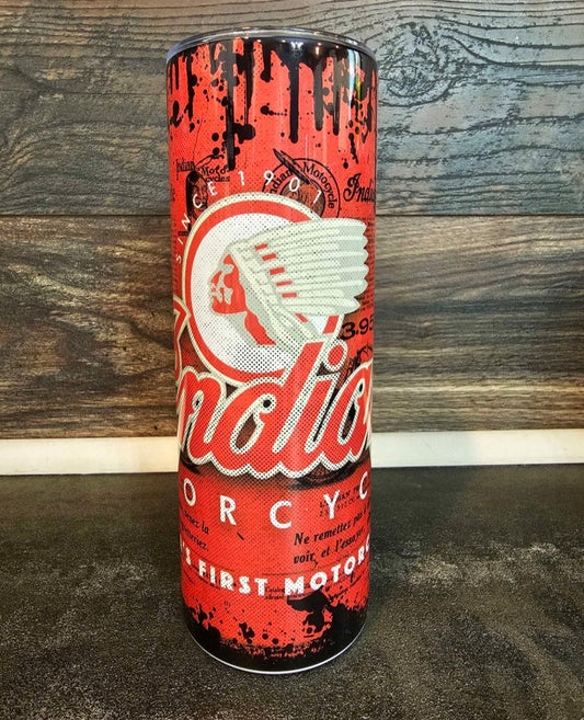 Motorcycle 20oz Red