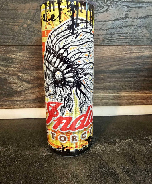 Motorcycle Yellow 20oz